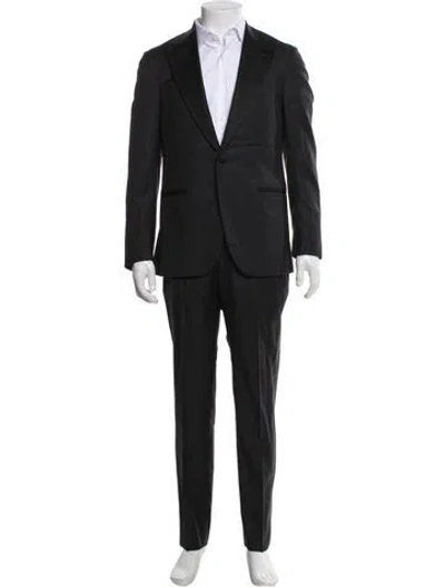 Pre-owned Isaia Wool Two-piece Suit In Black