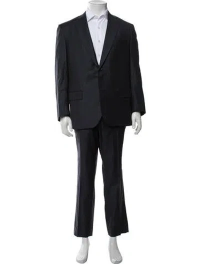 Pre-owned Isaia Wool Two-piece Suit In Black