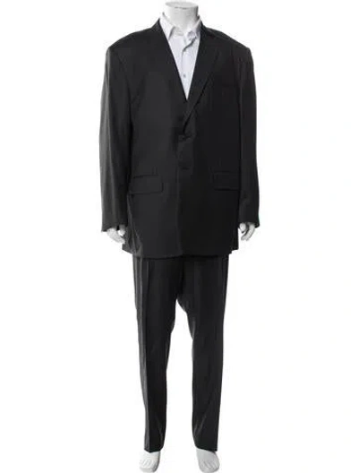 Pre-owned Isaia Wool Two-piece Suit In Black