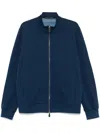Isaia Blue Sweatshirts In Blue