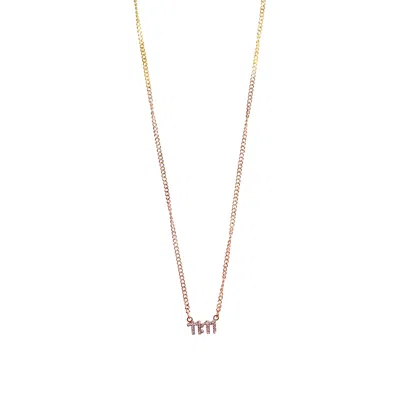 Isaiah 54:17 Women's Gold The Eleven Eleven Diamond Mini