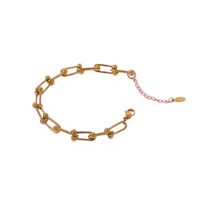 Isaiah 54:17 Women's Gold The Link Bracelet
