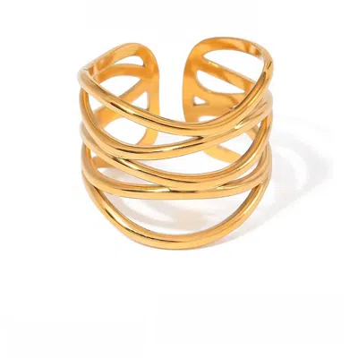 Isaiah 54:17 Women's Gold The Sardinia Ring