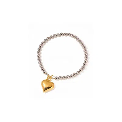 Isaiah 54:17 Women's Silver / Gold The Paris Necklace In Multi
