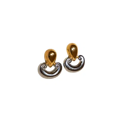 Isaiah 54:17 Women's Silver / Gold The Rome Earrings In Multi