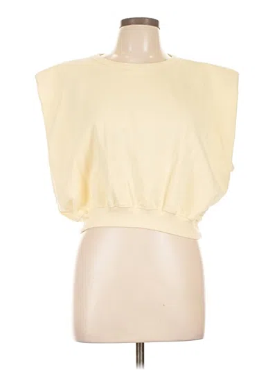 Pre-owned Isalis Cardigan Sweater In Yellow