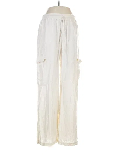 Pre-owned Isalis Cargo Pants In Ivory
