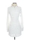 Isalis Casual Dress In White