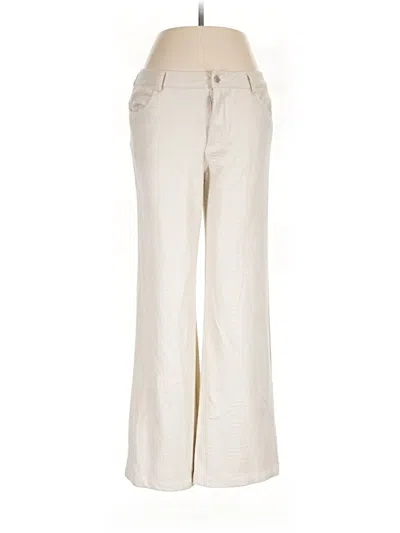 Pre-owned Isalis Casual Pants In Ivory