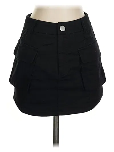 Pre-owned Isalis Casual Skirt In Black