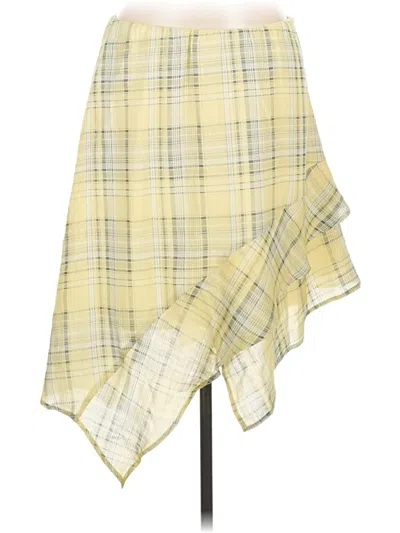Pre-owned Isalis Casual Skirt In Yellow