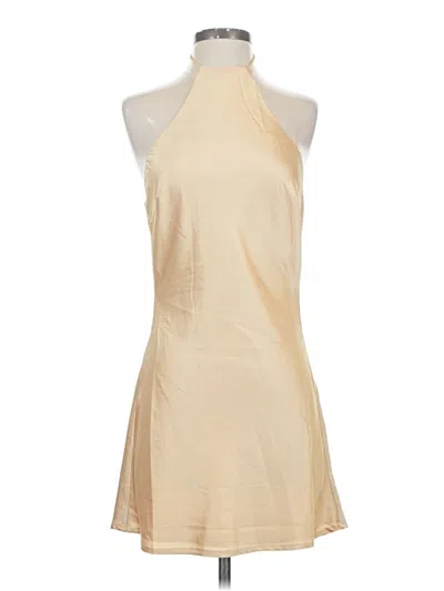 Pre-owned Isalis Cocktail Dress In Brown