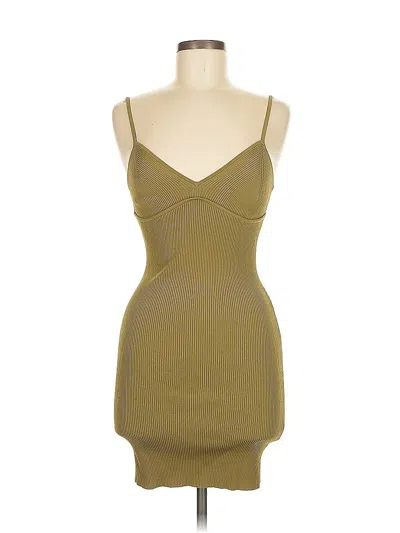 Pre-owned Isalis Cocktail Dress In Brown