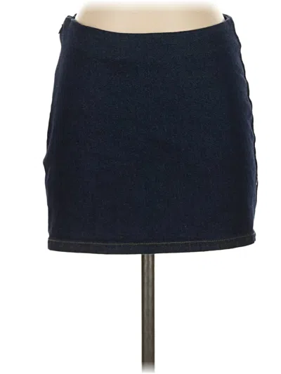 Pre-owned Isalis Denim Skirt In Blue