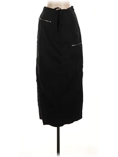 Pre-owned Isalis Formal Skirt In Black