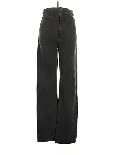 Pre-owned Isalis Jeans In Black