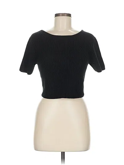 Pre-owned Isalis Pullover Sweater In Black