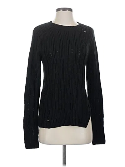 Pre-owned Isalis Pullover Sweater In Black