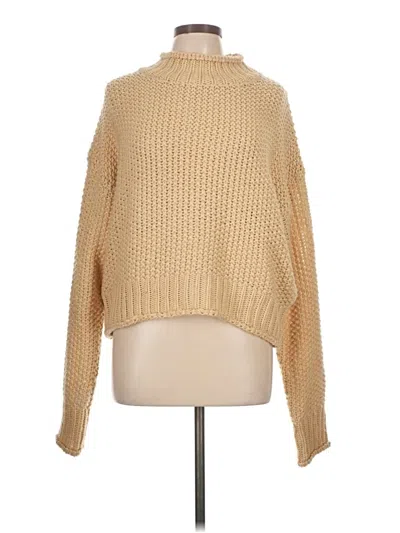 Pre-owned Isalis Pullover Sweater In Tan