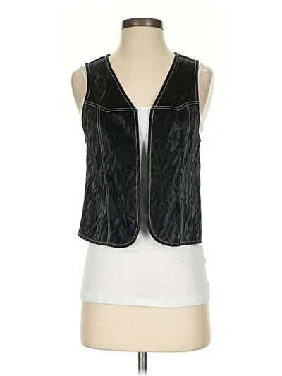Pre-owned Isalis Sleeveless Blouse In Black
