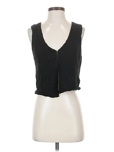 Pre-owned Isalis Sleeveless Blouse In Black