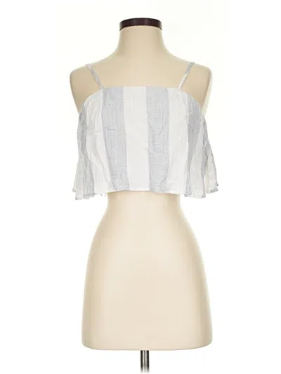Pre-owned Isalis Sleeveless Blouse In Silver