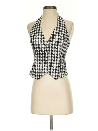 Pre-owned Isalis Sleeveless Blouse In White