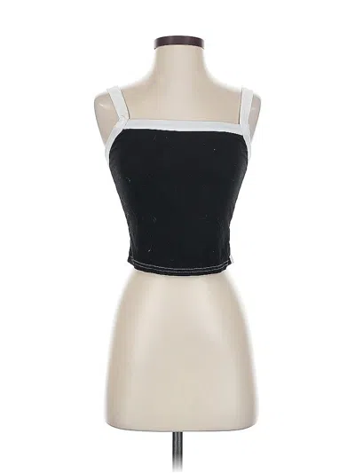 Pre-owned Isalis Sleeveless Top Black Strapless Neckline Tops