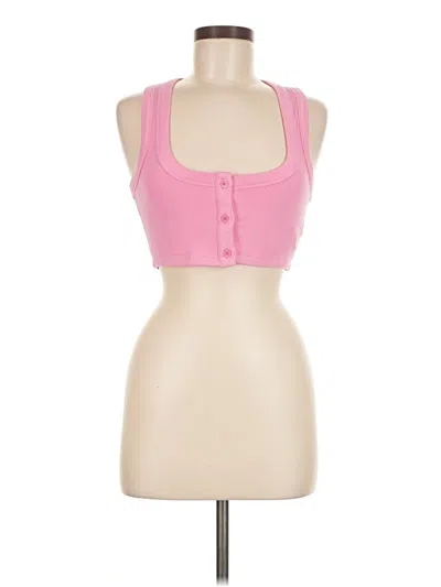 Pre-owned Isalis Sports Bra In Pink