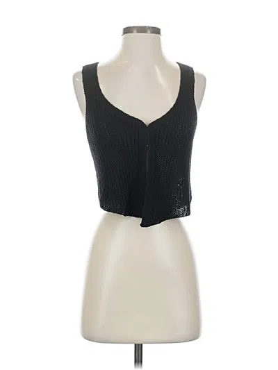 Pre-owned Isalis Sweater Vest In Black