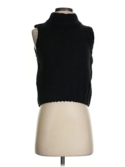 Pre-owned Isalis Sweater Vest In Black