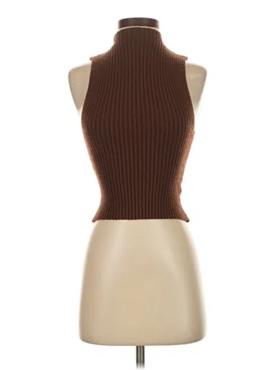 Pre-owned Isalis Sweater Vest In Brown
