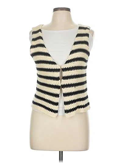 Pre-owned Isalis Sweater Vest In Ivory