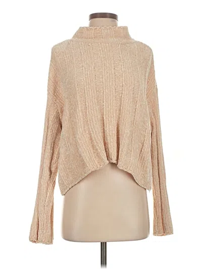 Pre-owned Isalis Turtleneck Sweater In Brown