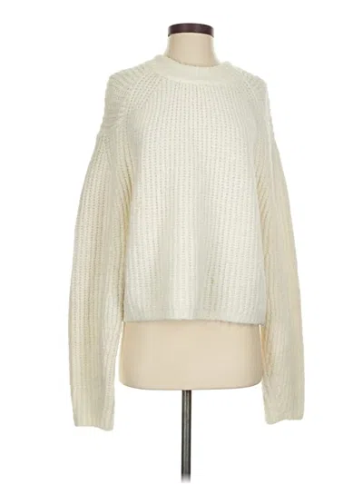 Pre-owned Isalis Turtleneck Sweater In Ivory