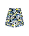 Iscream Boys' Corey Paige Hockey Plush Board Shorts - Big Kid