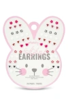 Iscream Bunny Stick-on Earrings In Multi