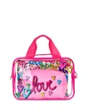 Iscream Corey Paige Love Letters Cosmetic Bag Trio In Multi