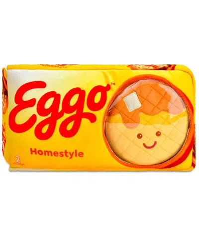 Iscream Eggo Packaging Plush In Yellow Multi In Orange