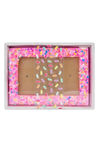 Iscream Frosted Picture Frame In Animal Print