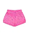 Iscream Girls' Bright Foil Heart Plush Shorts - Little Kid, Big Kid In Multi
