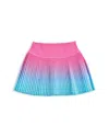 Iscream Girls' Candy Ombre Pleated Skirt - Big Kid In Multi