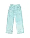 Iscream Girls' Foil Stars Plush Pants - Big Kid In Multi