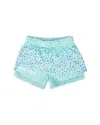 Iscream Girls' Foil Stars Plush Shorts - Little Kid, Big Kid In Multi