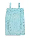 Iscream Girls' Foil Stars Spa Wrap - Big Kid In Blue