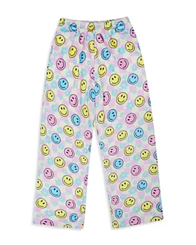 Iscream Girls' Happy Check Plush Pants - Little Kid, Big Kid In Multi