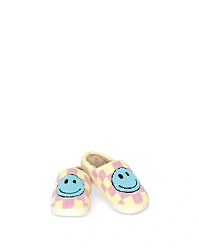 Iscream Girls' Happy Check Slippers - Little Kid, Big Kid In Multi