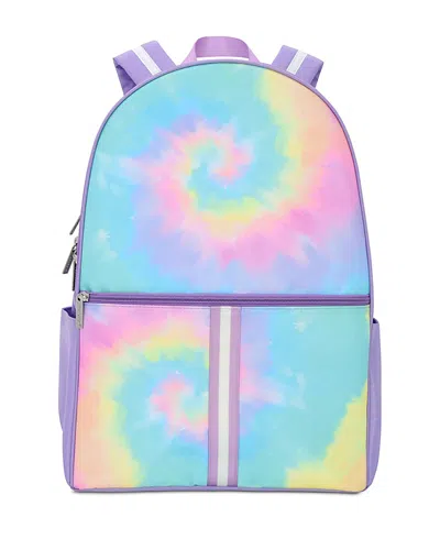 Iscream Kids' Girls' Preppy Tie Dye Backpack In Blue