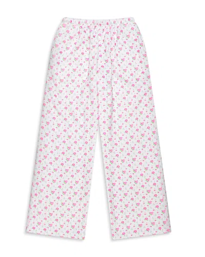 Iscream Girls' Pretty In White Printed Plush Pants - Little Kid, Big Kid