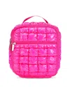 Iscream Girls' Shiny Puffer Lunch Tote